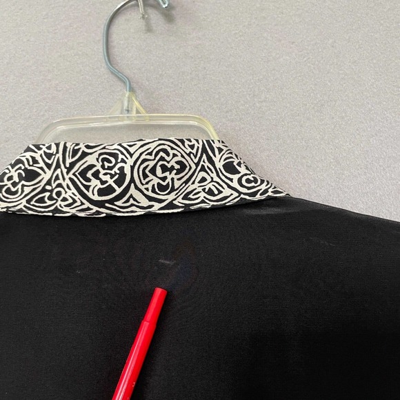 Vintage Diane Von Furstenberg 100% Silk Tea Cup Art‎ To Wear Top - Picture 6 of 8